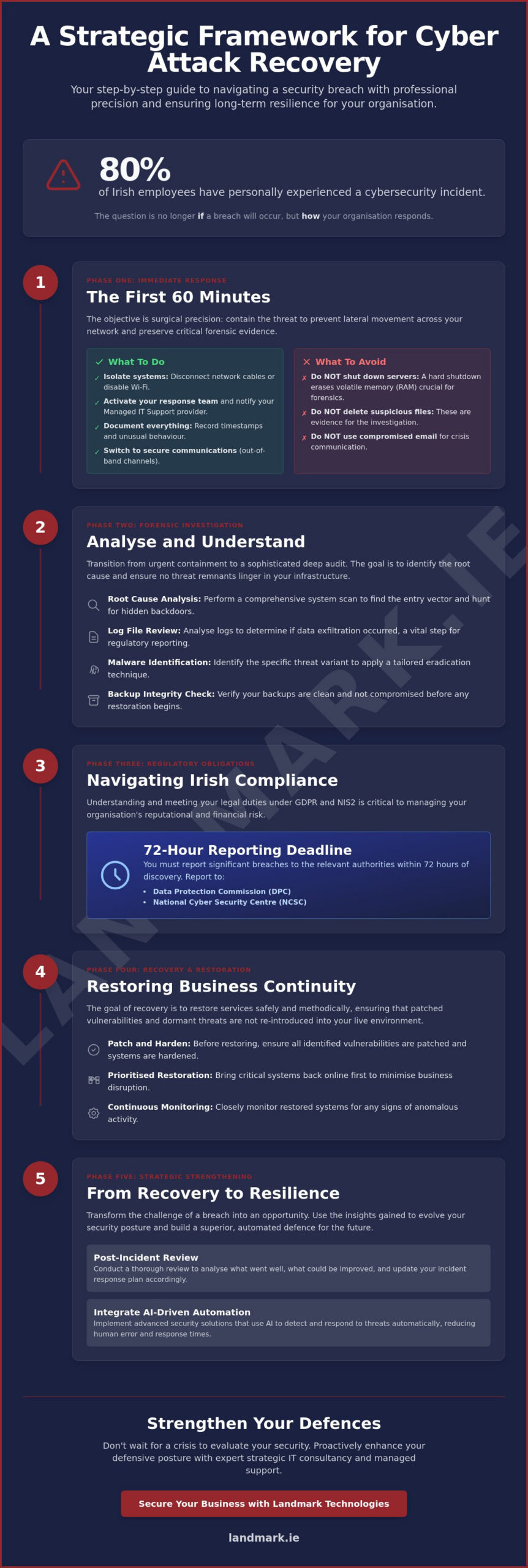 What to Do After a Cyber Attack: A Recovery Guide for Dublin Businesses