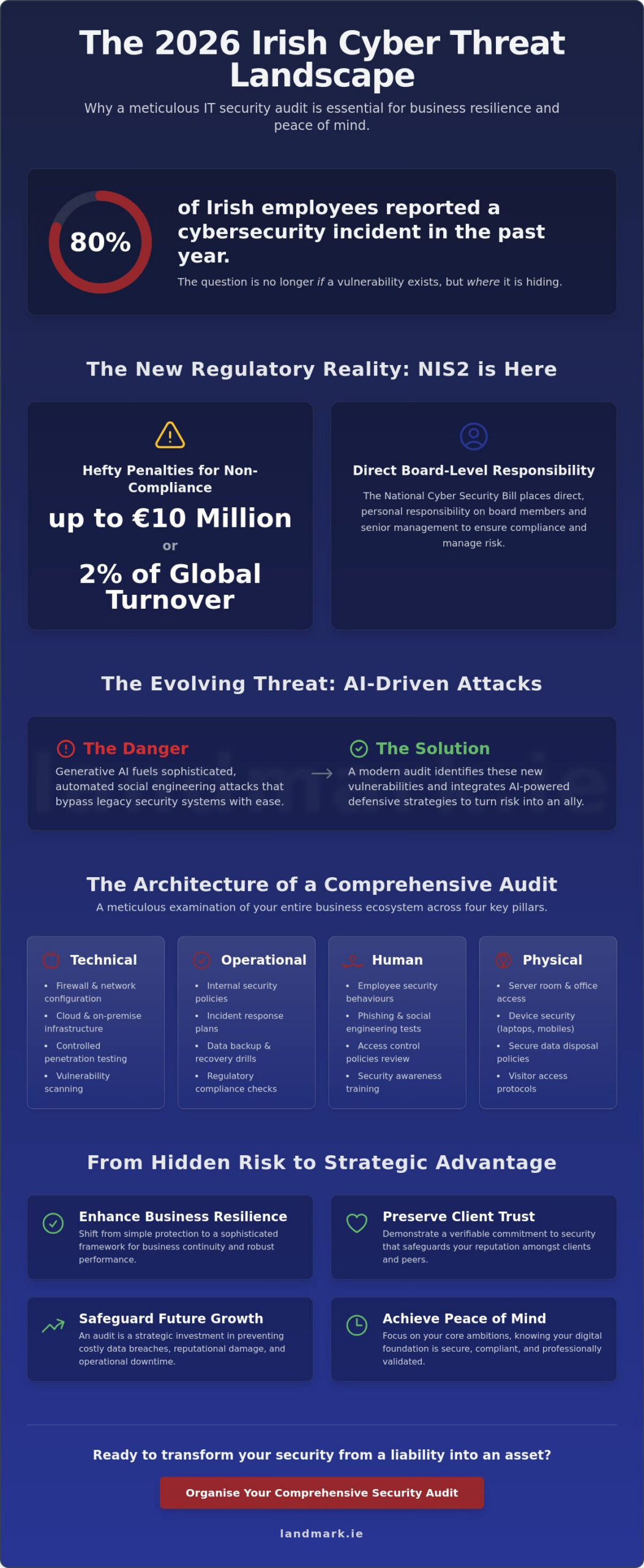 IT Security Audit Dublin: A Strategic Framework for Irish Business Resilience in 2026